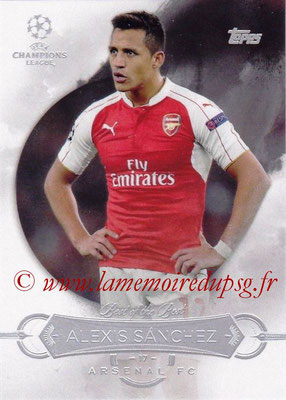 2015-16 - Topps UEFA Champions League Showcase Soccer - N° BB-AS - Alexis SANCHEZ (Arsenal FC) (Best of the Best)