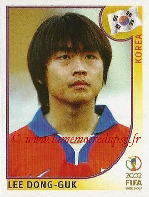 2002 - Panini FIFA World Cup Stickers - N° 254 - Lee DONG-GUK (Corée)