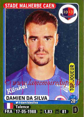 2015-16 - Panini Ligue 1 Stickers - N° 103 - Damien DA SILVA (SM Caen) (Top joueur)