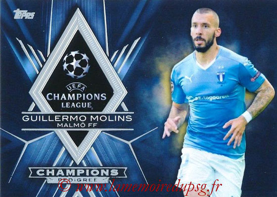 2015-16 - Topps UEFA Champions League Showcase Soccer - N° CP-GM - Guillermo MOLINS (Malmö FF) (Champions Pedigree)