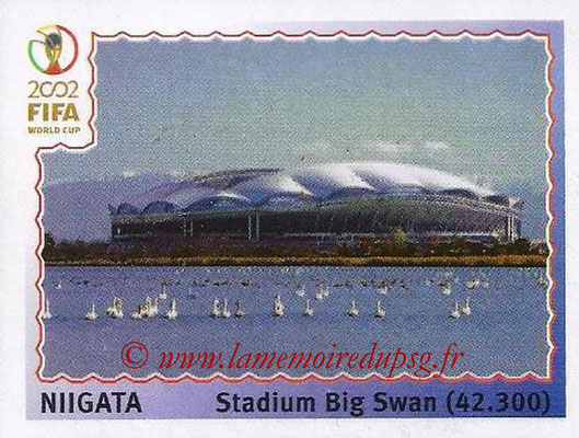 2002 - Panini FIFA World Cup Stickers - N° 019 - Stade Niigata (Stadium Big Swan)