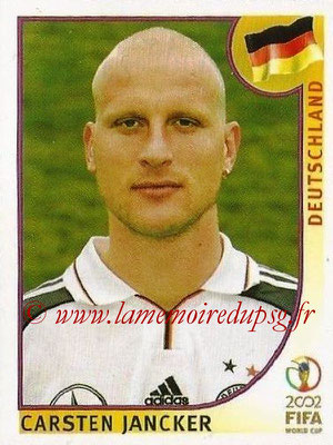 2002 - Panini FIFA World Cup Stickers - N° 328 - Carsten JANCKER (Allemagne)