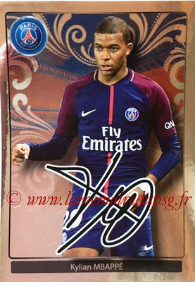 2017-18 - Panini Ligue 1 Stickers - N° 389 - Kylian MBAPPE (Paris Saint-Germain) (Brillante) 