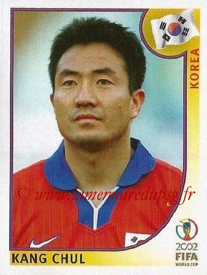 2002 - Panini FIFA World Cup Stickers - N° 246 - Kang CHUL (Corée)