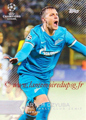 2015-16 - Topps UEFA Champions League Showcase Soccer - N° 187 - Artem DZYUBA (FC Zenit)