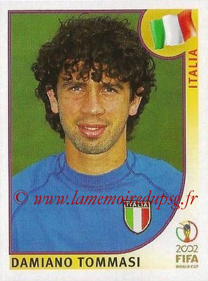 2002 - Panini FIFA World Cup Stickers - N° 467 - Damiano TOMMASI (Italie)