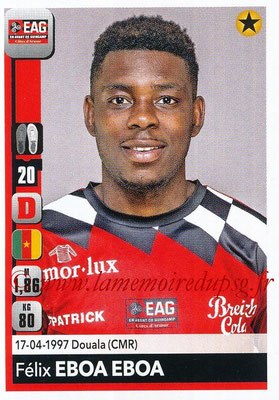 2018-19 - Panini Ligue 1 Stickers - N° 128 - Félix EBOA EBOA (Guingamp)
