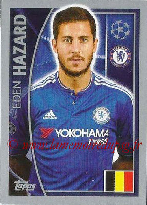 2015-16 - Topps UEFA Champions League Stickers - N° 459 - Eden HAZARD (Chelsea FC)