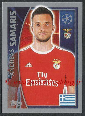 2015-16 - Topps UEFA Champions League Stickers - N° 167 - Andreas SAMARIS (SL Benfica)