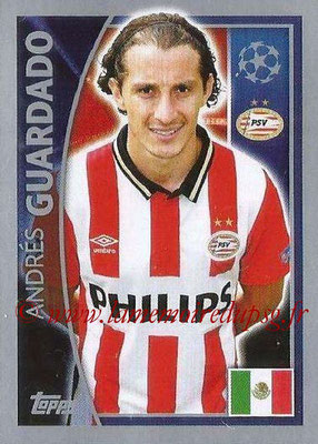 2015-16 - Topps UEFA Champions League Stickers - N° 096 - Andrés GUARDADO (PSV Eindhoven)