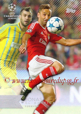 2015-16 - Topps UEFA Champions League Showcase Soccer - N° 059 - JONAS (SL Benfica)