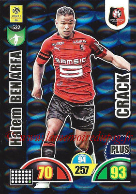 N° 532 - Hatem BEN ARFA (206-18, PSG > 2018-19, Rennes) (Crack)