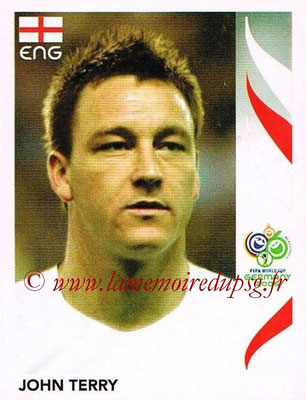 2006 - Panini FIFA World Cup Germany Stickers - N° 102 - John TERRY (Angleterre)
