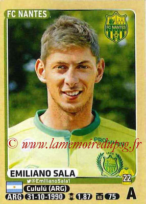 2015-16 - Panini Ligue 1 Stickers - N° 310 - Emiliano SALA (FC Nantes)