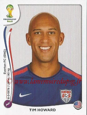 2014 - Panini FIFA World Cup Brazil Stickers - N° 547 - Tim HOWARD (Etats-Unis)