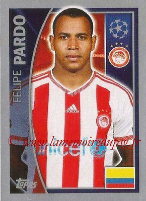 2015-16 - Topps UEFA Champions League Stickers - N° 417 - Felipe PARDO(Olympiacos FC)