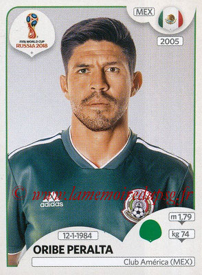 2018 - Panini FIFA World Cup Russia Stickers - N° 471 - Oribe PERALTA (Mexique)