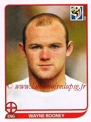 2010 - Panini FIFA World Cup South Africa Stickers - N° 198 - Wayne ROONEY (Angleterre)