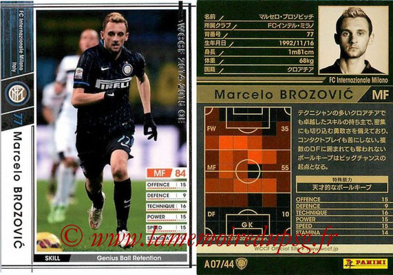 2013-14 - WCCF - N° A07 - Marcelo BROZOVIC (FC Inter Milan)