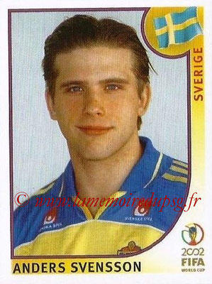 2002 - Panini FIFA World Cup Stickers - N° 449 - Anders SVENSSON (Suede)