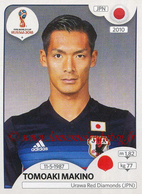 2018 - Panini FIFA World Cup Russia Stickers - N° 659 - Tomoaki MAKINO (Japon)