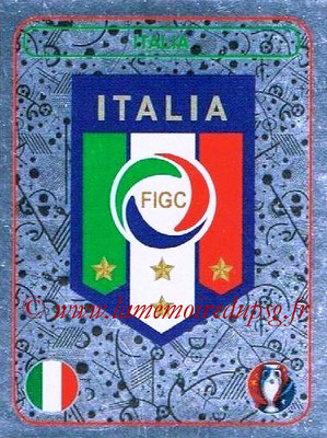 Panini Euro 2016 Stickers - N° 460 - Logo Italie