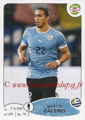 2014 - Panini Road to FIFA World Cup Brazil Stickers - N° 075 - Martin CACERES (Uruguay)