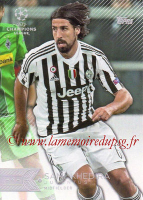 2015-16 - Topps UEFA Champions League Showcase Soccer - N° 083 - Sami KHEDIRA (Juventus FC)