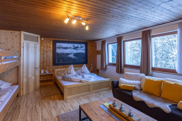 Alpenchalet Silbertal - Unsere Zimmer - Zum Reinkuscheln
