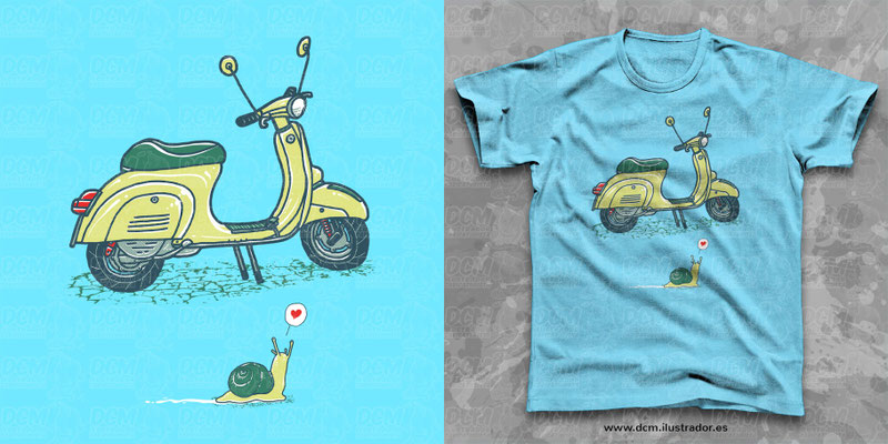 Caracol enamorado