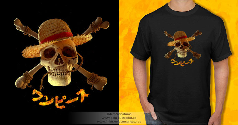 One piece logo 3D