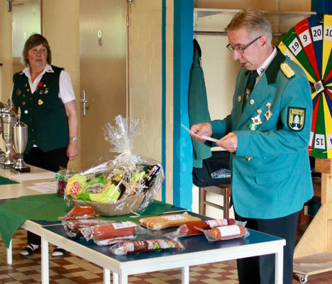 Preisverteilung Bockscheibe