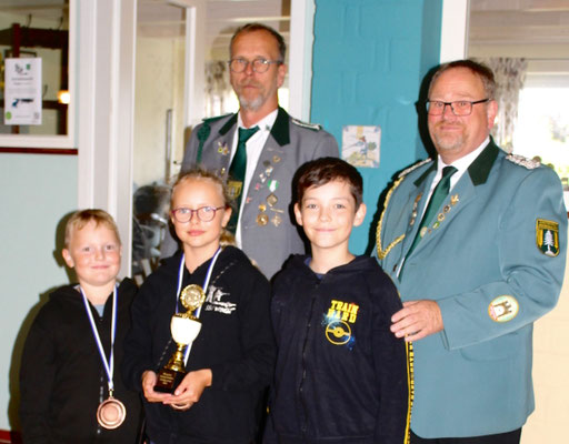 Siegermannschaft Lichtgewehr Westerhamm 