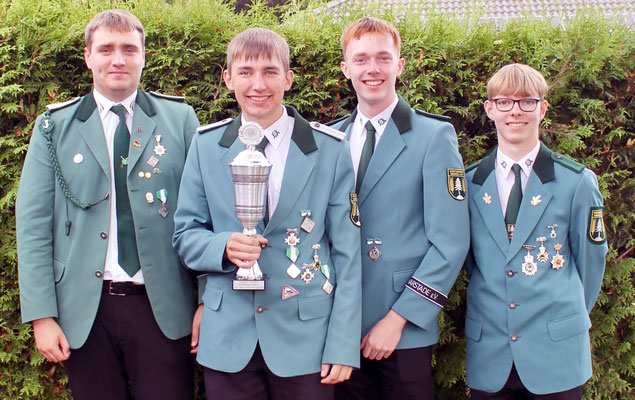 Siegermannschaft Junioren vom SV Dobrock