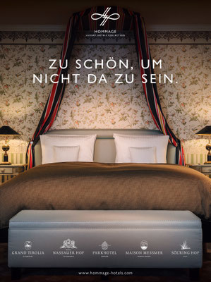 Hommage Luxury Hotels Collection – Imageanzeige