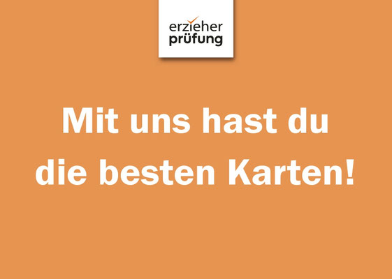 erzieher prüfung – Produktkampagne 