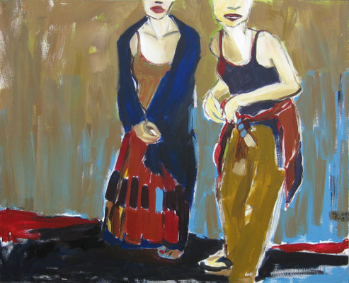 EARLYBIRDS 09/2008 80X100CM - SOLD
