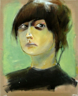 PORTRAIT NR 2 02/2010 80X100CM