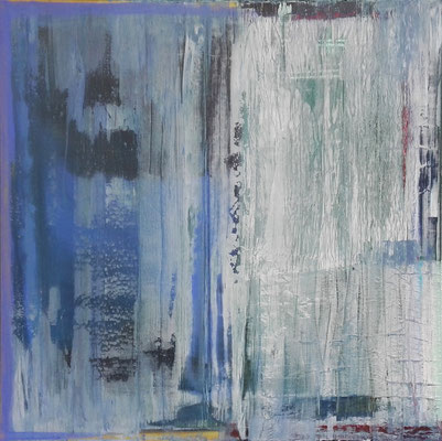 GREY AND BLUE 03/2016 80X80CM