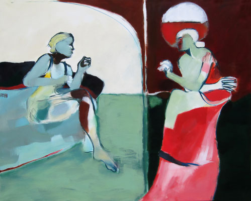 ANEINANDER VORBEI 06/2009 110X150CM