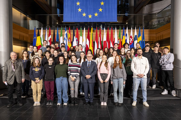 Besuch der Geschwister-Scholl-Schule Rodgau am 26. Februar 2024