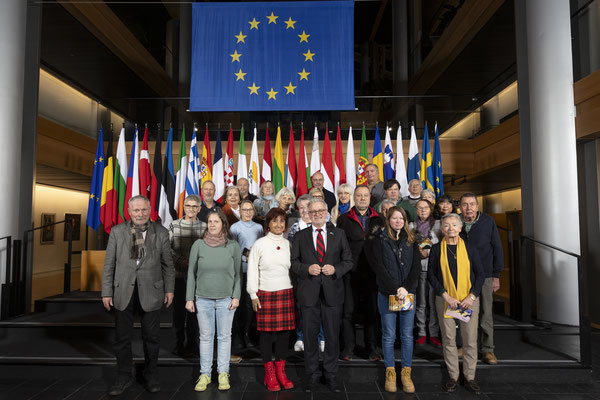 Besuch der Europa Union Offenbach am 11. Dezember 2023