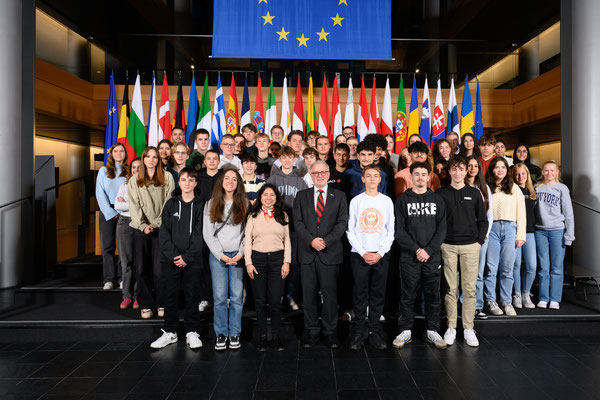 Besuch der Georg Büchner Schule Rodgau am 20. November 2023