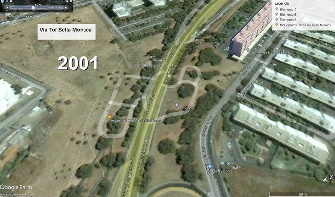 Google Earth Pro→2001
