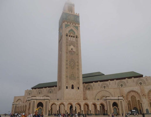Hassan II Moskee, Casablanca.