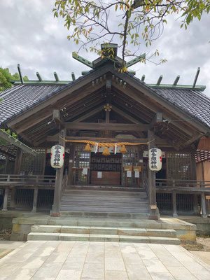 宇多須神社　本殿2