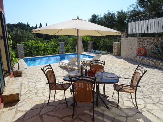 Dining area outside