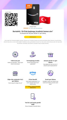 AMAZON VISA DEUTSCHLAND / Türk
