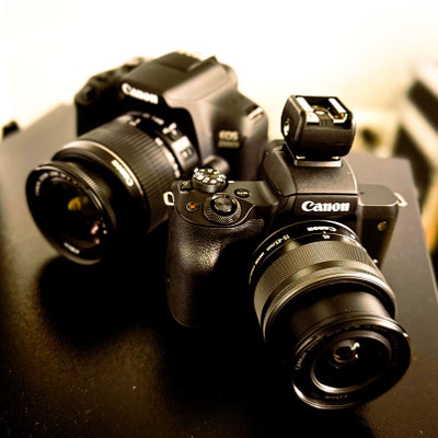 Canon DSLR Kamera der Fotobox38 für professionelle Fotoqualität bei Hochzeit und Firmenfeier