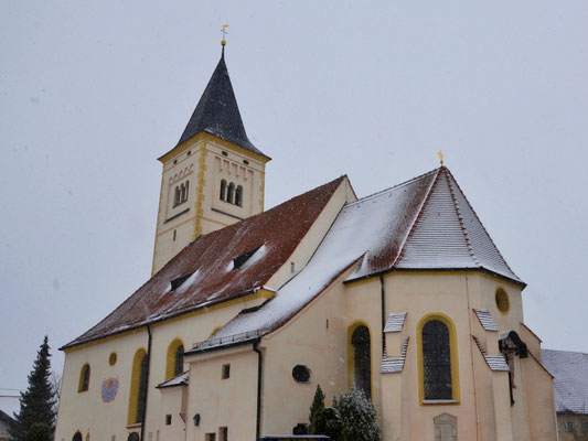 Kirche Sankt Alban Honsolgen Pfarreiengemeinschaft Buchloe Kirche
